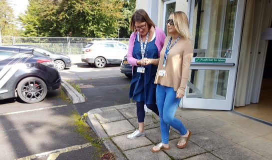 Sighted Guide training
