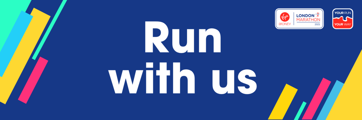 Run with us logo