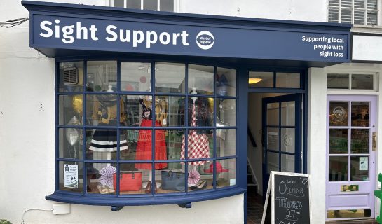 Sight Support’s first charity shop opens!