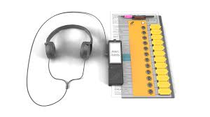 Image of McGonagle reader with headphones next to it.