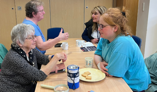 A friendly sight: Our social groups for people living with sight loss