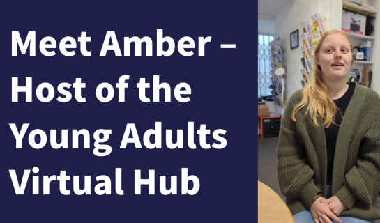 A warm welcome from our Young Adults Virtual Hub host
